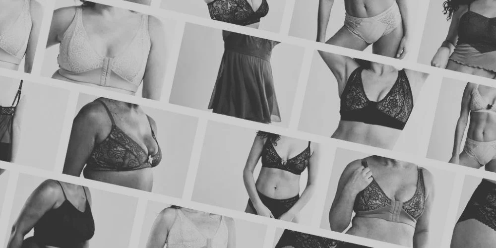 Women's breast types — volume, shape, position and tissue structure